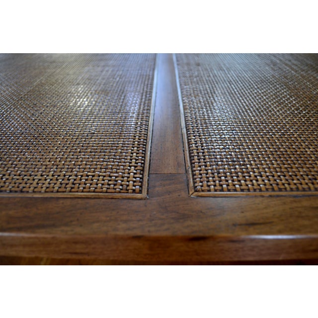 Baker Octagon Coffee Table With Shelf and Glass Top For Sale In Boston - Image 6 of 8