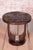 Art Deco Small Table in Oak, Silver Plating, and Glass, France, 1920s For Sale - Image 4 of 13