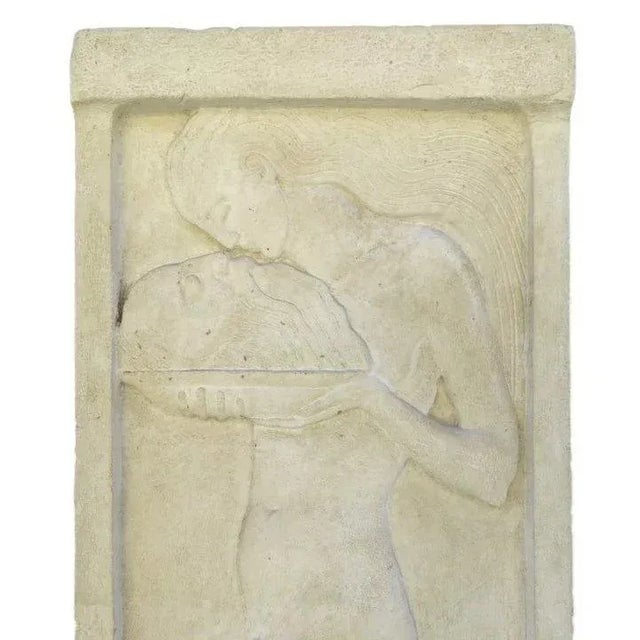 Large bas relief made of plaster fiberglass. The story of Salome dates back to the book of Matthew in the Bible. Salome is...