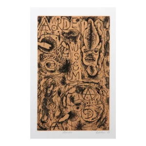 Amordie, Alfonso Ossorio Etching