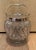 Mid 20th Century Crystal and Silver Biscuit Jar For Sale - Image 4 of 8