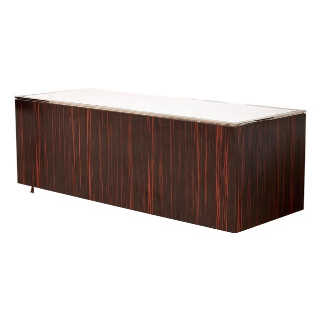 Mid 20th Century Rosewood Long Pedestal For Sale