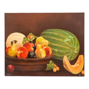 Jon Lightfoot “Edgar’s Table” Original Still Life Oil Painting on Linen