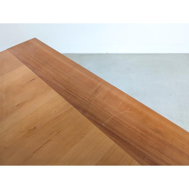 Large Country Style Beech Dining Table For Sale - Image 10 of 11