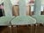 1970 Lucite Art Deco Shell Back Dining Chairs- Set of 4 For Sale - Image 4 of 7