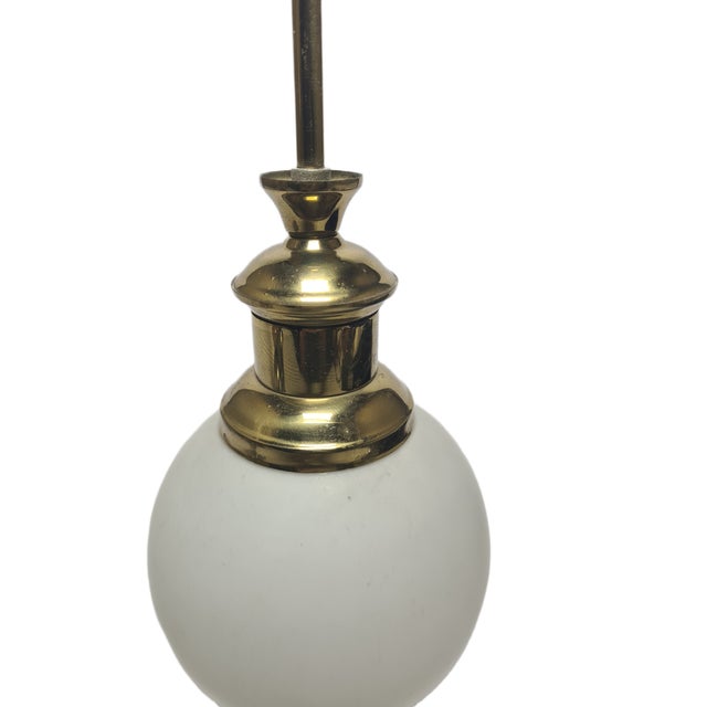 1950s Art Deco Pendant Lamp, Poland, 1950s For Sale - Image 5 of 9