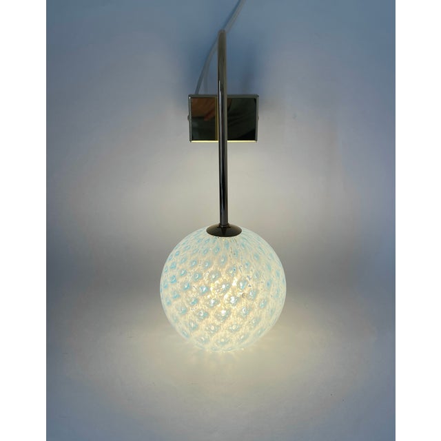 Macrame T25 Murano Table Lamp from La Murrina, 1990s For Sale - Image 6 of 17