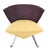 Metal Pair of Saporiti Italian Mid Century Modern Fan Back Two Tone Lounge Chairs MINT For Sale - Image 7 of 7