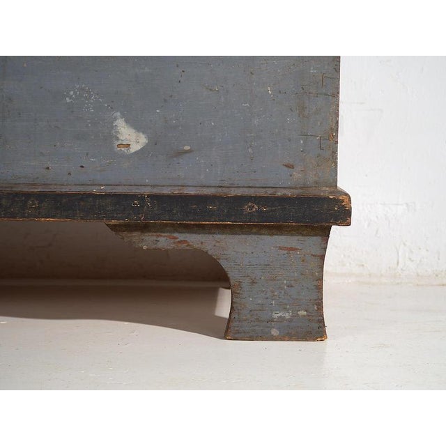 Wooden Trunk with Original Lock, 1900s For Sale - Image 15 of 18