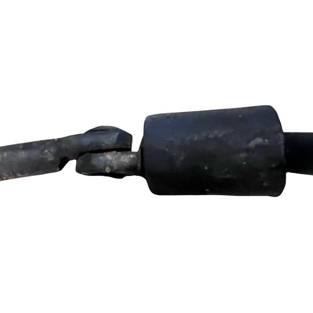 Mid 20th Century Mid-Century Wrought Iron Knoll-Style Butterfly Chairs - A Pair For Sale - Image 11 of 11