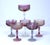 Glass Vintage Jerusalem Simron Champagne Glass Coupes - Set of 6 For Sale - Image 7 of 9