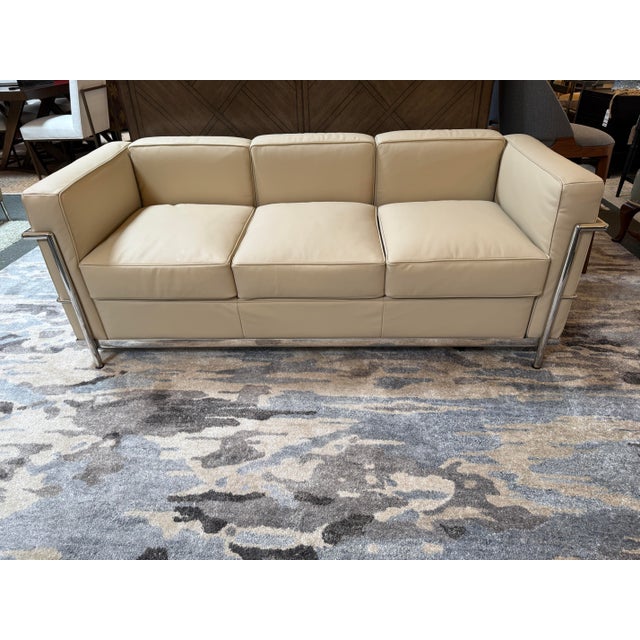 Design Plus Gallery presents the LC2 Petite Corbusier Style Sofa from Modern Classics. One of the most influential of 20th...