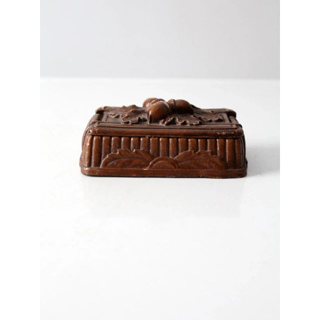 Vintage Syroco Wood Box For Sale - Image 4 of 11