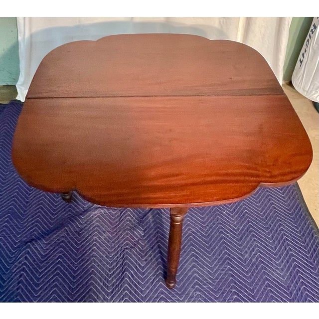 Antique Sheraton Mahogany Game Table For Sale - Image 6 of 12