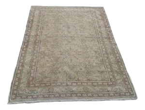 Hand Wowen Wool Turkish Rug, Rug,Vintage Rug,Beatifull Color Combination Turkish Retro Rug, Home Decor 3'10"x 5'11", Ft