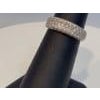 0.65 Carat Diamond Cocktail 18 Karat White Gold Ring/ Half Band For Sale - Image 16 of 18