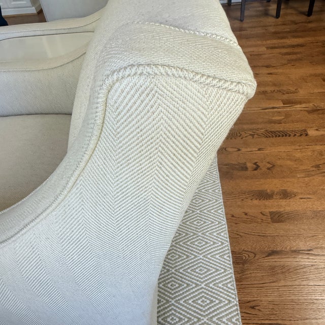 Pair of Lee Industries Arm Chairs For Sale In Washington DC - Image 6 of 9