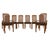 1970s Drexel Heritage Mid Century Cane Back Oak Dining Chairs - Set of 8 For Sale - Image 9 of 18
