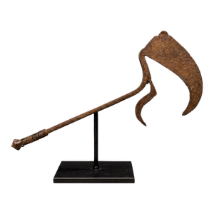 19th Century African Throwing Knife Currency — Marghi / Mofu, Northeastern Nigeria & Cameroon