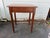 Antique Federal Style Solid Walnut Side Table. 1940s Solid wood Frame, handcrafted. turned legs Sturdy and strong...