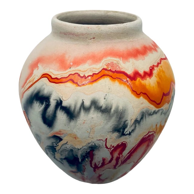 1970s Nemaji Modern Ceramic Vase For Sale