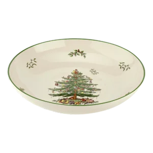 Spode Christmas Tree Pasta / Serving Bowl 13"