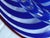 Glass Vintage Johnathon Schmuck Signed Cobalt Blue Swirl Art Glass 94 Lid For Sale - Image 7 of 14