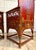 Vintage Moroccan Hand-Painted Carved Wood Throne Chairs - Pair For Sale - Image 15 of 18