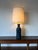 1960s 1960s Mid-Century Modern Bitossi Style Blue Glazed Ceramic Table Lamp For Sale - Image 5 of 14