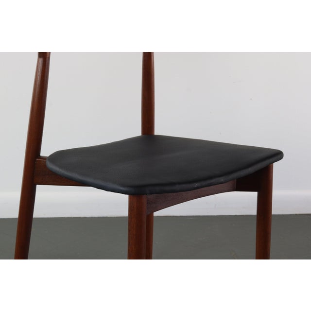 1960s Teak Dining Chair by Harry Ostergaard for Randers Møbelfabrik For Sale - Image 5 of 6