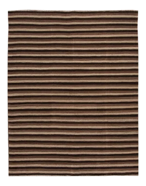 21st Century Modern Flatweave Wool Rug