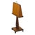 Folk Art Antique 1900s Arts and Crafts Quartersawn Oak Double-Sided Duet Music Stand W/ Lyre Shaped Pedestal For Sale - Image 3 of 18