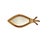 Mid-Century Organic Bamboo and Rattan Fish-Shaped Mirror, France, 1950s For Sale - Image 11 of 11