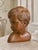 Late 19thC French Brown Earthenware Child Bust - 1 Pc For Sale - Image 11 of 12