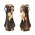 Art Nouveau Amphora Style Pottery Vases with Putti, 1890s, Set of 2 For Sale - Image 12 of 17