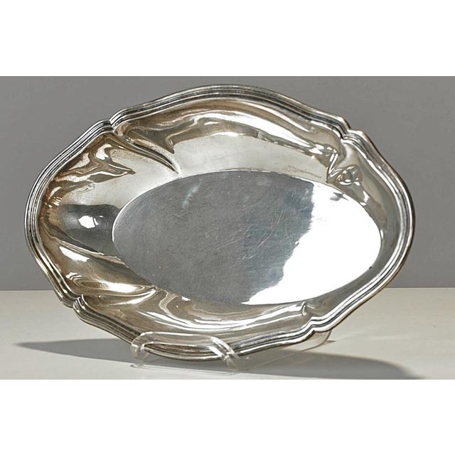 Big Bowl in Silver by Factory Design, Germany, 1950 For Sale - Image 5 of 8