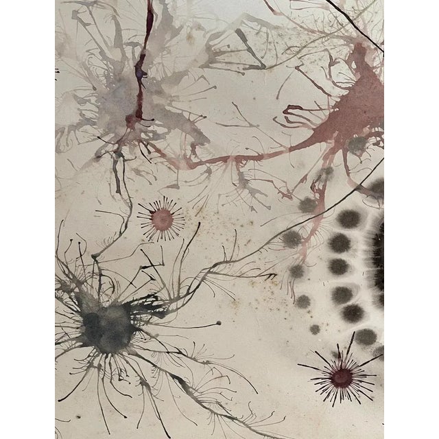 Watercolor painting on paper, Futurist, Giuseppe Cuoco, 20th century A typical work by the artist, dedicated to Futurist...