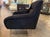 Pair of Black Mohair Mid-Century Modern Gigi Radice Design Lounge Chairs For Sale In Dallas - Image 6 of 6