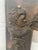 Black 19th-Century Fischer-Leaf Co. Cast Iron Fireplace Summer Cover – Demopolis, Al Estate 27"h X 20.5w" For Sale - Image 8 of 13