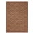 Chris Loves Julia x Loloi Judy Natural / Spice 7'-9" x 9'-9" Area Rug For Sale