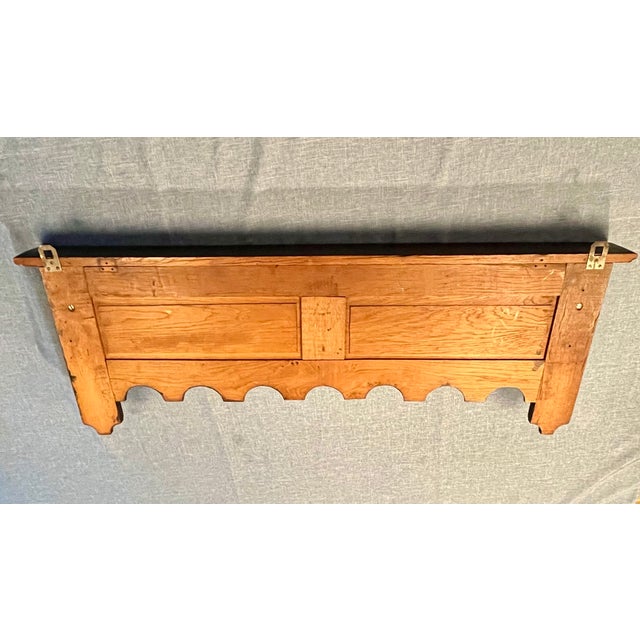 Antique Gothic Lions Head Wall Shelf Coat & Hat Rack For Sale - Image 17 of 18