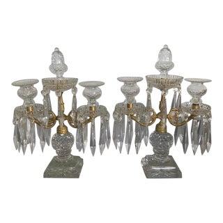 Regency Period Anglo Irish Candelabra - a Pair For Sale