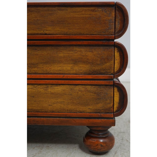 Theodore Alexander Leather Top Bookspline Coffee Table For Sale In Philadelphia - Image 6 of 16