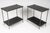 20th Century Gold-Plated Bamboo-Style Brass End Tables, Set of 2 For Sale - Image 3 of 8