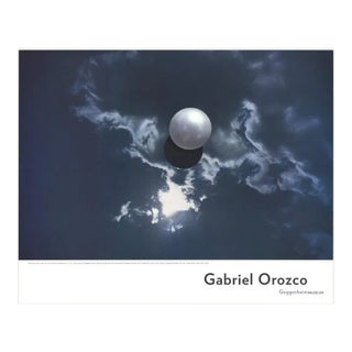 2007 Gabriel Orozco 'Ball on Water' Blue,White USA Offset Lithograph For Sale