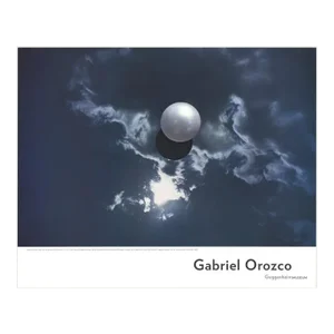 2007 Gabriel Orozco 'Ball on Water' Blue,White USA Offset Lithograph