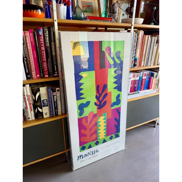1970s Henri Matisse 1977 National Gallery of Art Exhibition Poster Custom Acrylic Box Frame Jerry Solomon La For Sale - Image 5 of 15