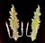 1960s Syroco Double Wall Sconces For Sale - Image 6 of 12