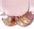 Murano Sommerso Dark to Clear Pink Body Gold Flecks Accents Italian Art Glass Bird Sculpture Figurine For Sale In Orlando - Image 6 of 8