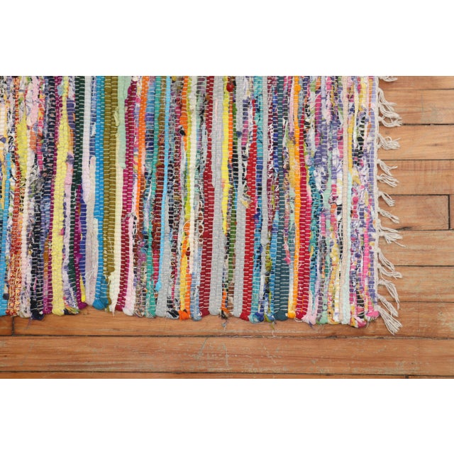 Mid-Century Modern Late 20th Century American Braid Rug - 1'9" x 2'6" For Sale - Image 3 of 9